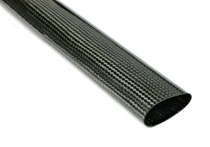 Oval Carbon Fiber Tubes